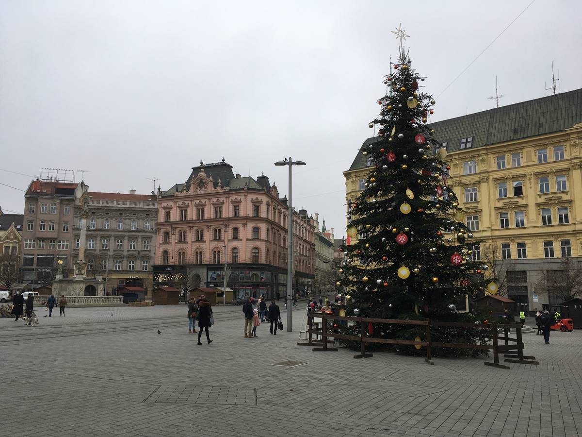 Vánoce budou letos v Brně omezené proticovidovými opatřeními.