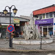 Venkovní prostory v Sapě.