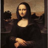 Isleworth Mona Lisa, portrét Lisy del Giocondo v mladším věku. Pravděpodobně práce Leonarda Da Vinciho.