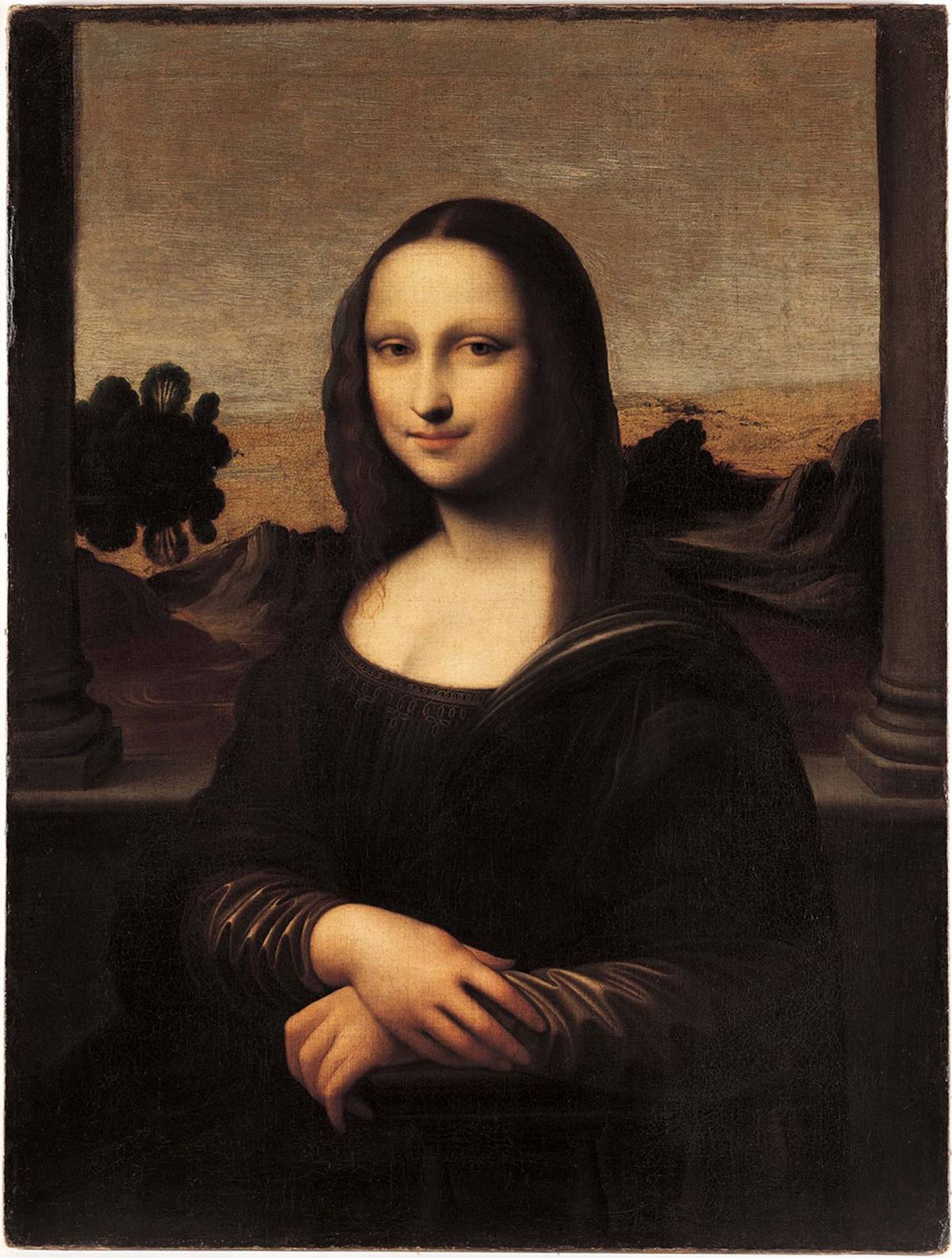 Isleworth Mona Lisa, portrét Lisy del Giocondo v mladším věku. Pravděpodobně práce Leonarda Da Vinciho.