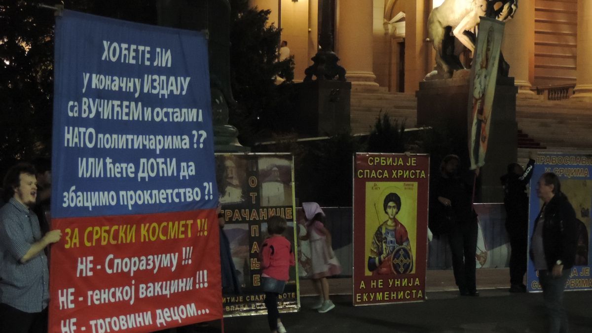 Předáci srbské opozice vyhlásili hladovku na protest proti výsledkům voleb