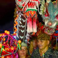 V Malajsii během čínského novoročního festivalu.