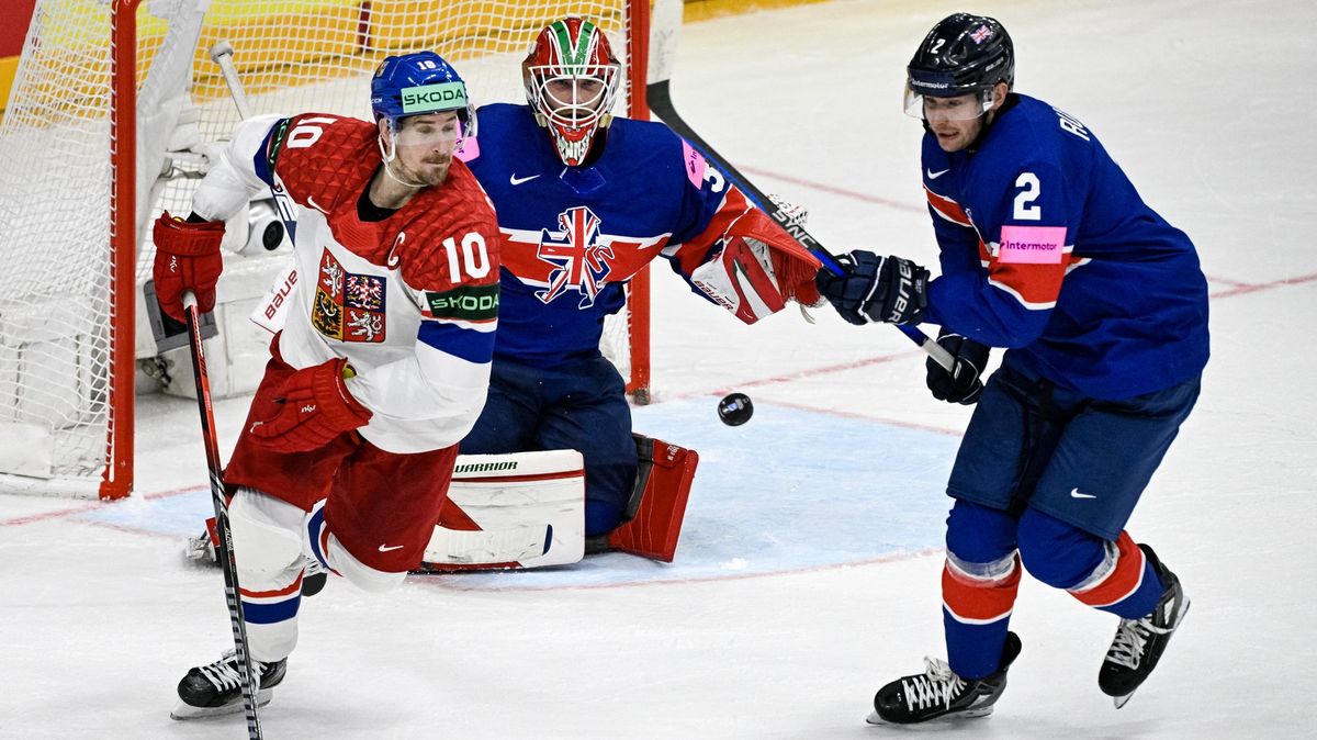 Češi vyhráli nad Velkou Británií, zapojila se posila z NHL