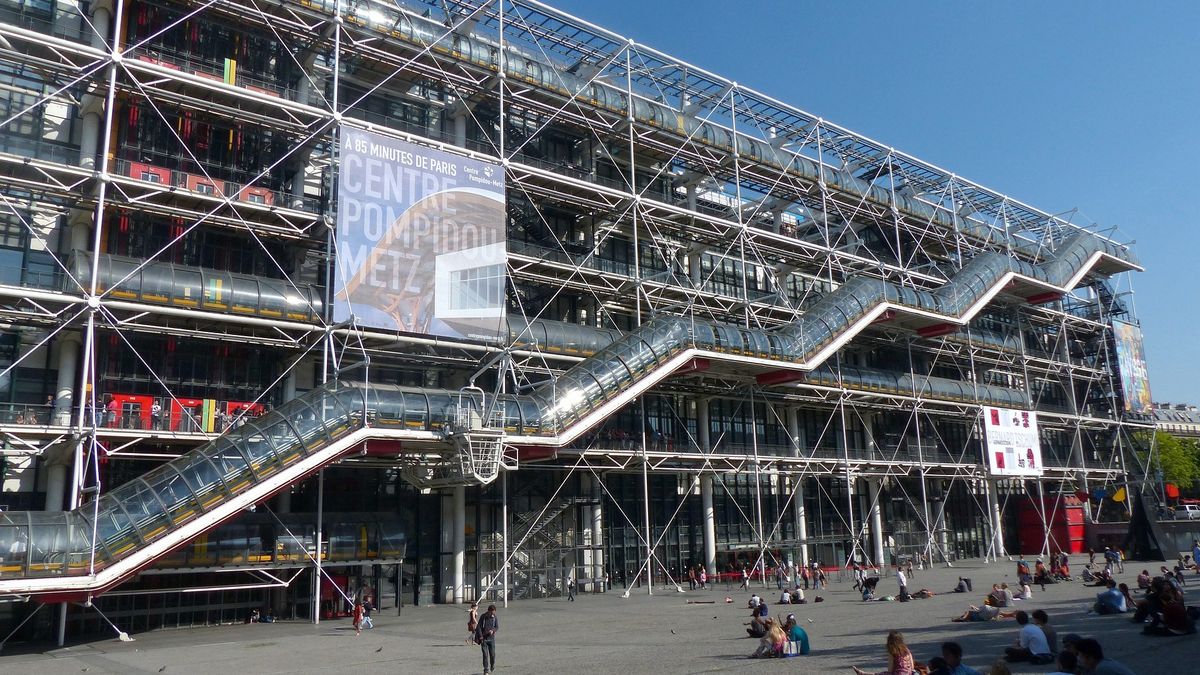 Pařížské Centre Pompidou kvůli rekonstrukci zavírá na pět let