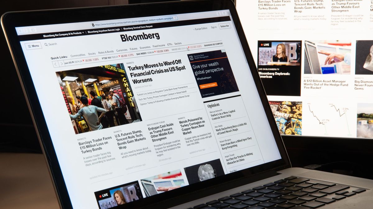 Čínské úřady zadržely zaměstnankyni Bloombergu