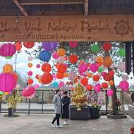 Tradiční výzdoba v Sapě.