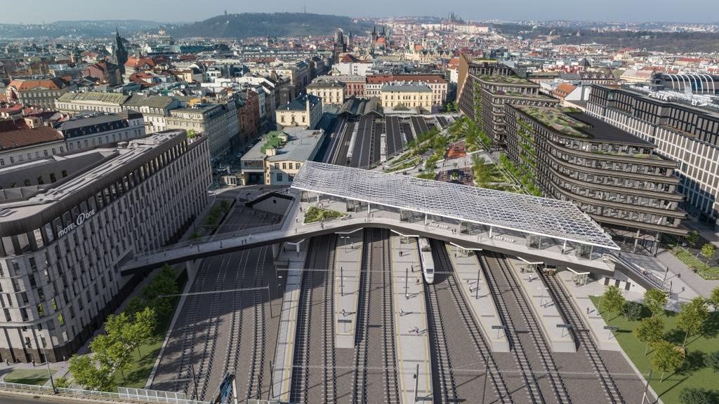 Rekonstrukci Masarykova nádraží dostaly na starost firmy Strabag