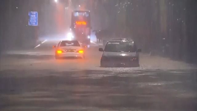 Video: Hongkong a Šen-čen zažily nejsilnější déšť v historii měření