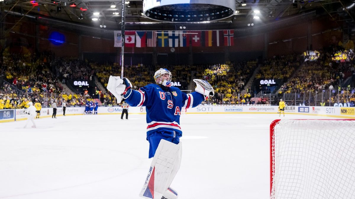 Hokejisté USA převálcovali Švédy. Pošesté přivezou z mistrovství zlato