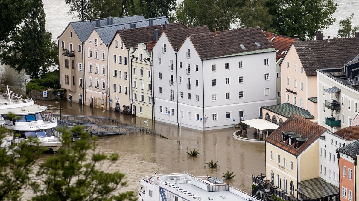 Ze zaplaveného Pasova: Vodu řešíme každý rok, ale je to pořád horší