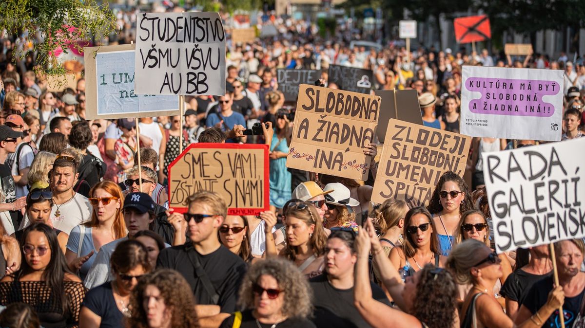 Slovensko po revoluci v kultuře vře. Bojím se odchodů, říká exředitelka galerie