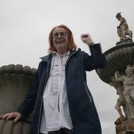 Při natáčení v Českých Budějovicích