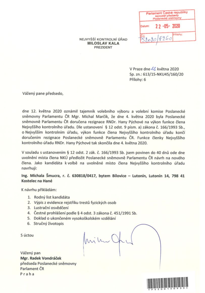 šéf Nkú Navrhl Za člena Kolegia Spoluautora Programu Hnutí Spd Seznam