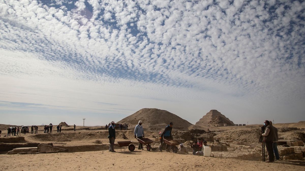 Ukryté poklady i Kniha mrtvých. Archeologové odhalili unikátní nálezy ze Sakkáry