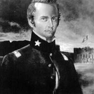 Rekonstrukce podoby Williama Travise na obraze ze začátku 20. století.