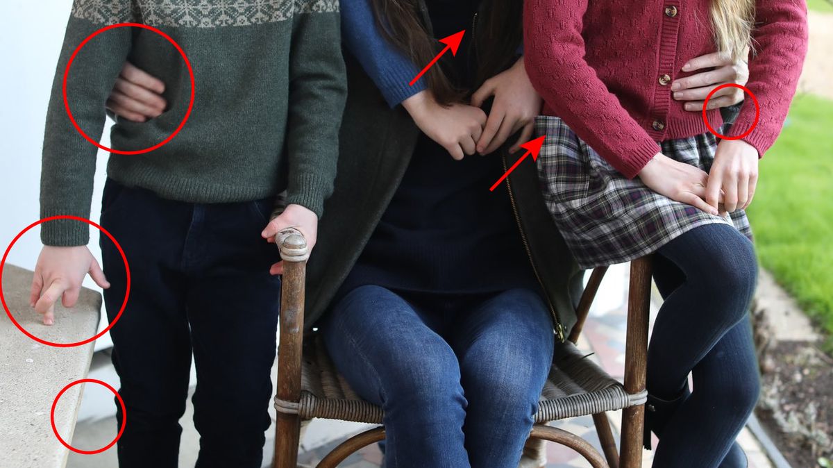 Kauza upravené fotky. Prostudujte si podezřelé části snímku princezny Kate