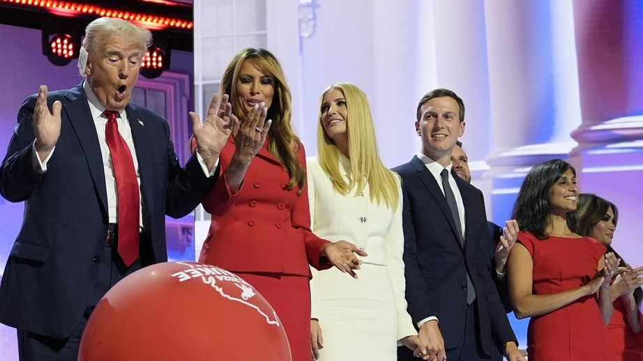 Sjezd odhalil, jak se mění mocenské role členů rodiny Trumpových