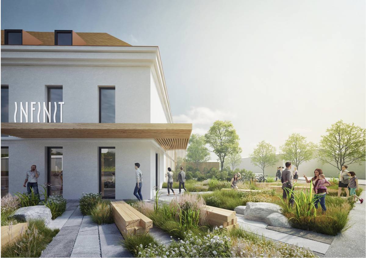 Takto to bude vypadat v novém wellness centru v pražských Holešovicích.