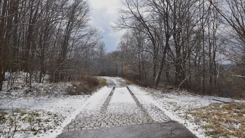 Sněžilo i v polohách kolem 500 metrů, v Brdech napadlo až pět centimetrů