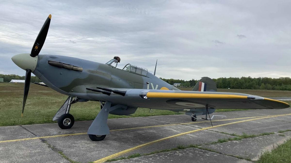 Vrak zříceného Hawker Hurricane se použije při stavbě nového letounu