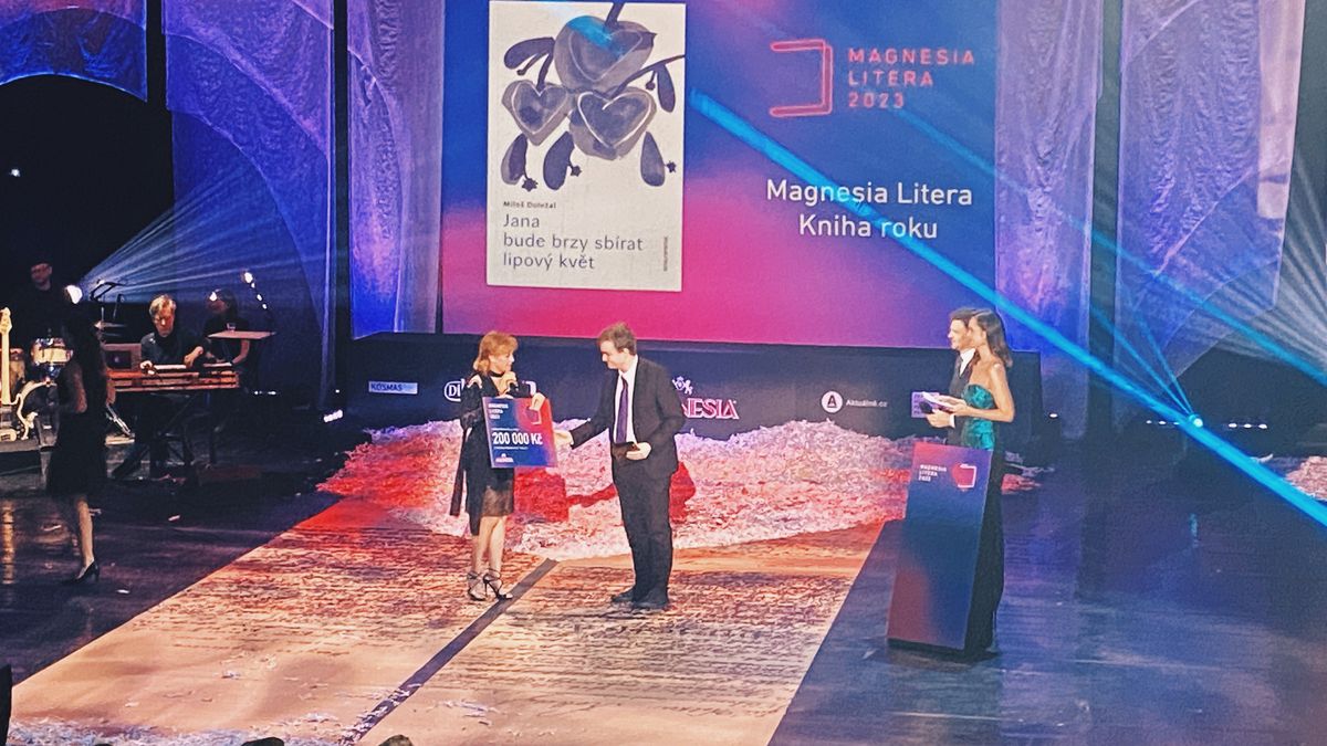 Knihou roku Magnesia Litera je sbírka básní za zemřelou družku