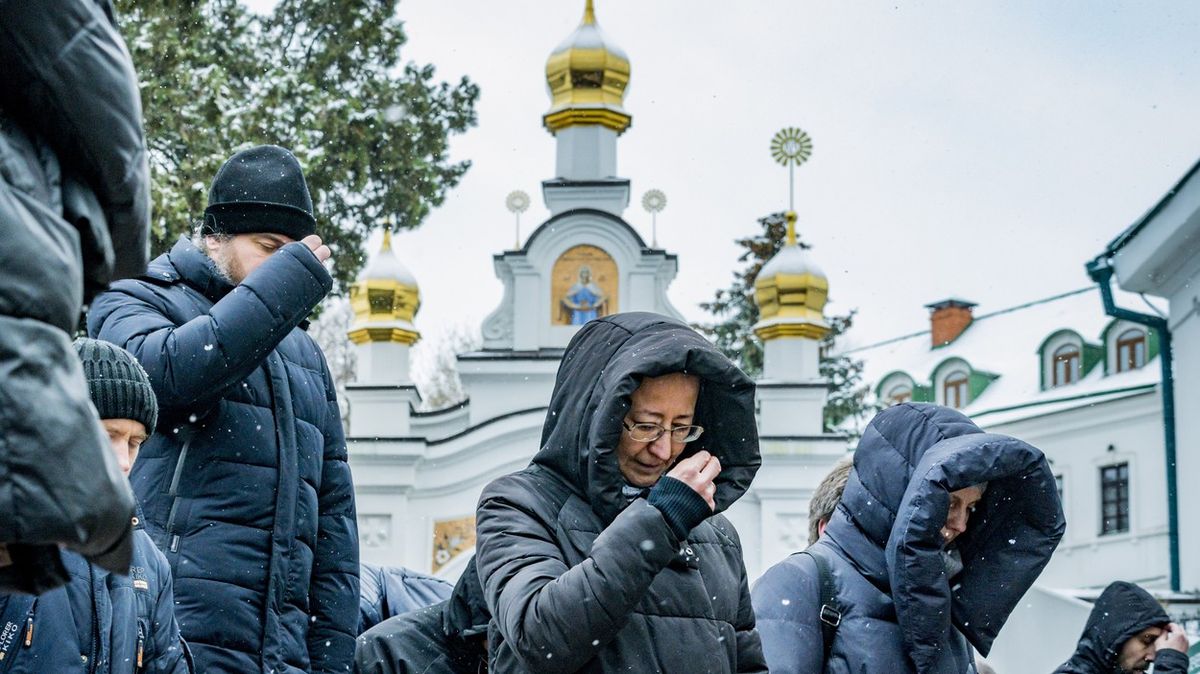 Ukrajinská pravoslavná církev se vzepřela vládě. Odmítá opustit kyjevský klášter