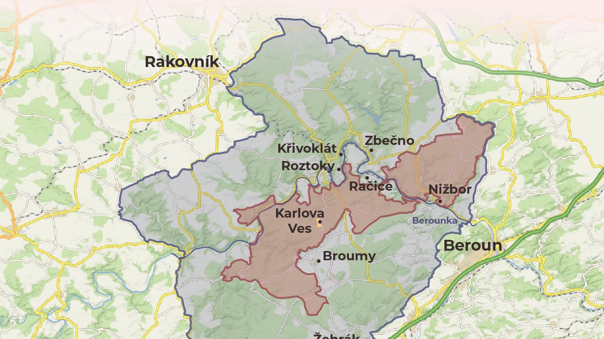 Stát chce dát obcím v plánovaném NP Křivoklátsko dotaci, obce to odmítají
