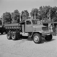Praga V3S na strojírenském veletrhu v Brně v září 1956.