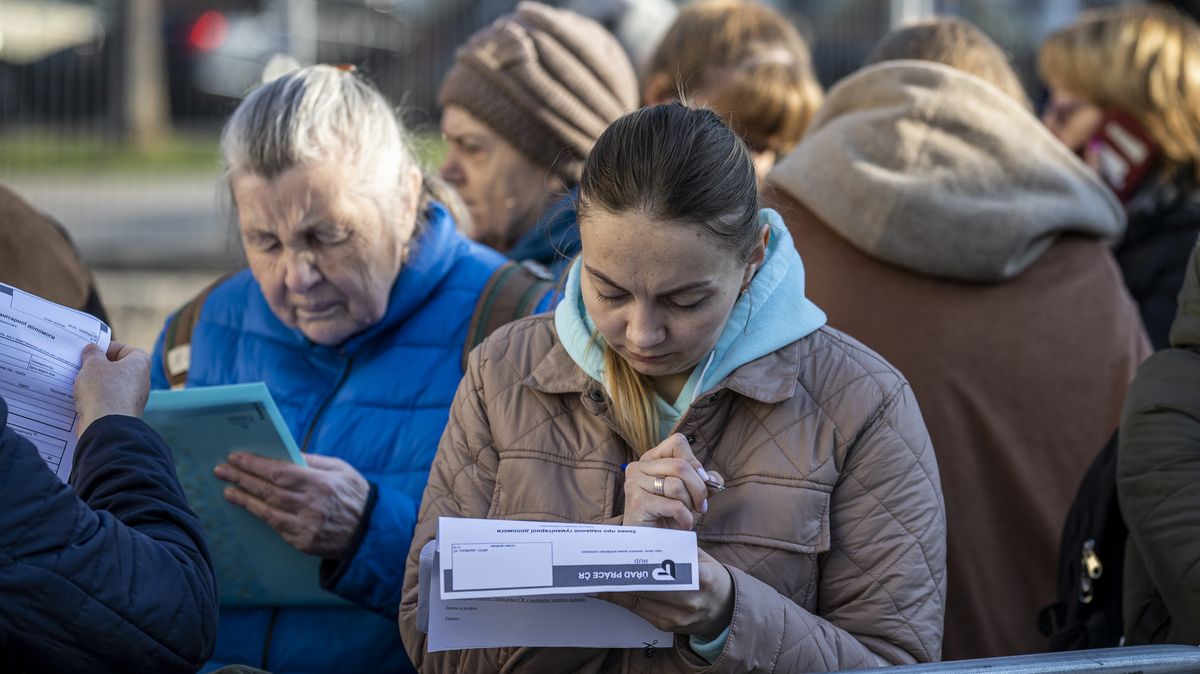 Rozjíždí se „sčítání“ uprchlíků v Česku. Musí se hlásit k prodloužení víz