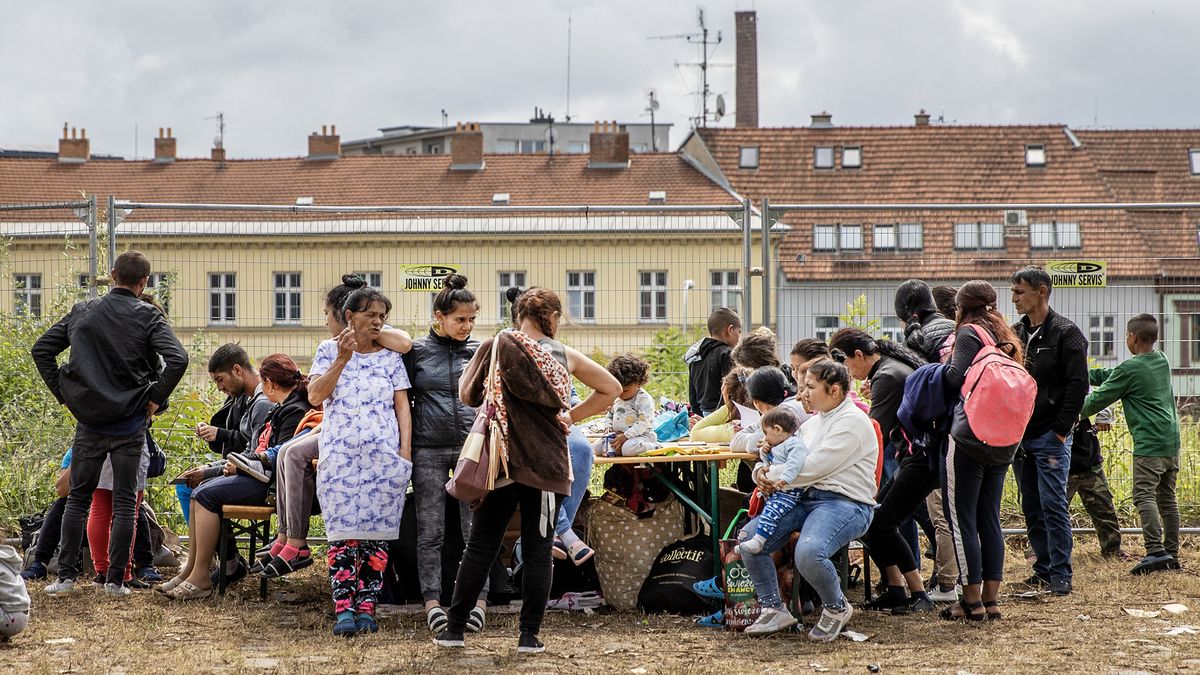 Obrazem: Tak teď musí přežít uprchlíci v Brně