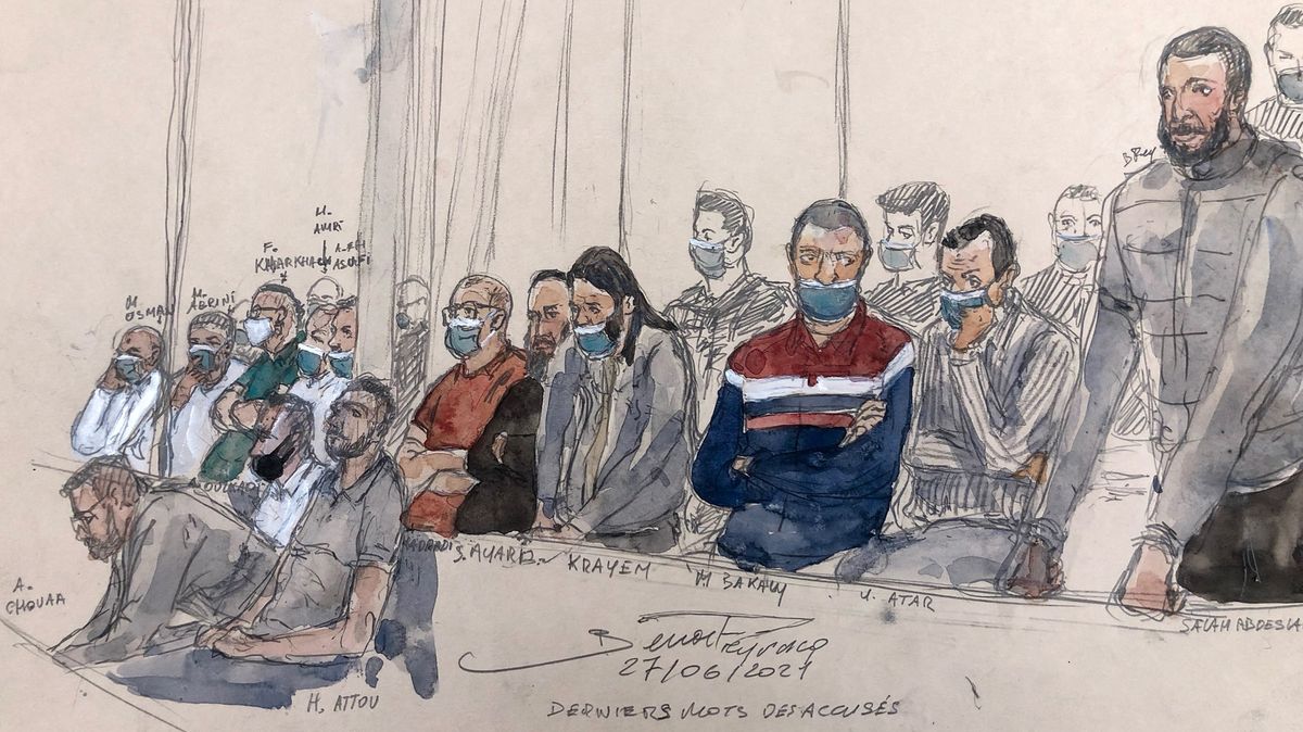 Soud ve Francii poslal strůjce pařížských atentátů na doživotí za mříže