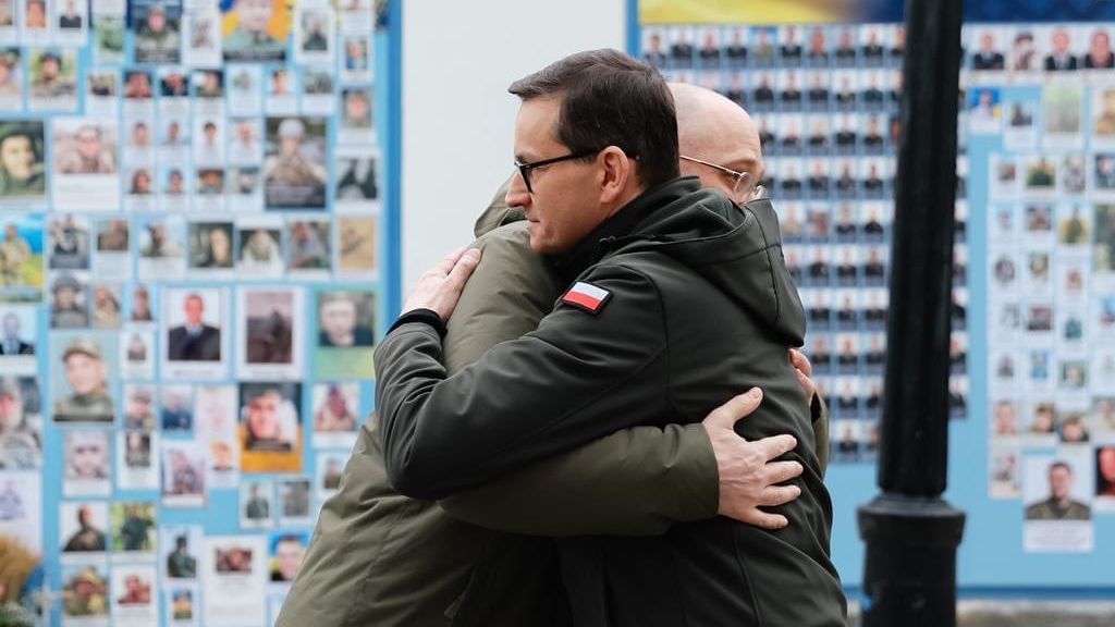 První leopardy jsou na Ukrajině, dovezl je Morawiecki