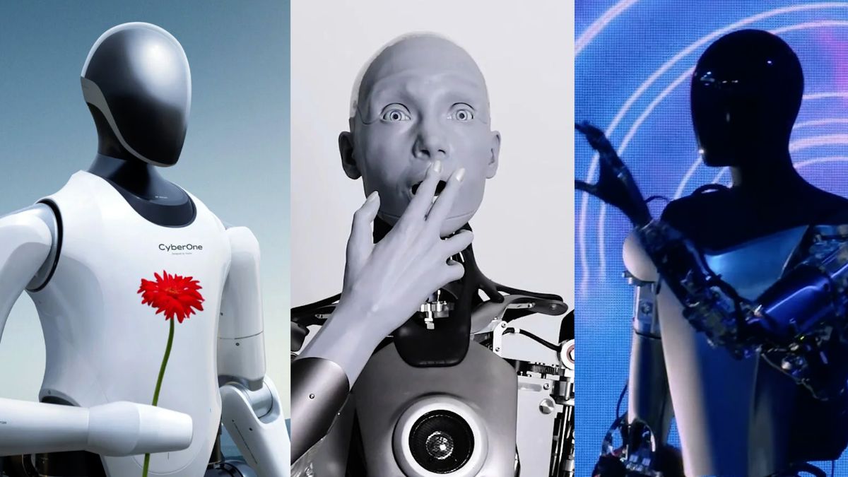 Top pět robotů odhalených v roce 2022: humanoidi i robozvířata