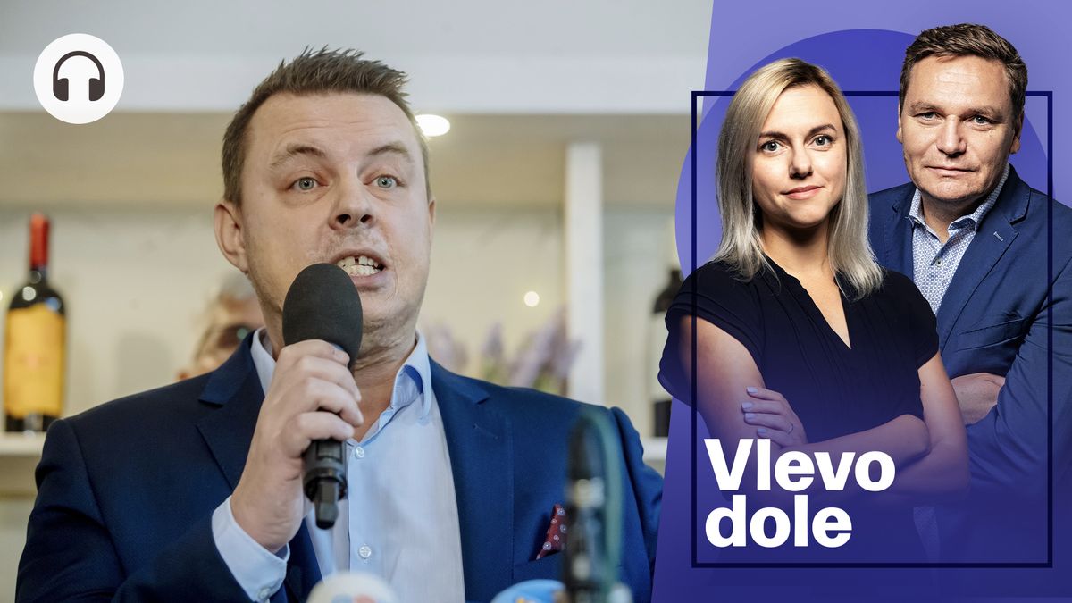 Vlevo dole: Politik-podnikatel. Rajchl může dotáhnout, na co Vrabel nestačil