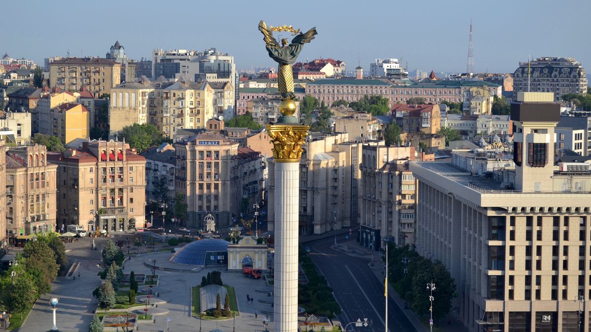 Kyjev se poprvé od září stal terčem raketového útoku
