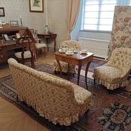 Dámský salon v Zámeckém muzeu.