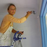 Blanka Šírová se jednu dobu živila jako malířka pokojů. 