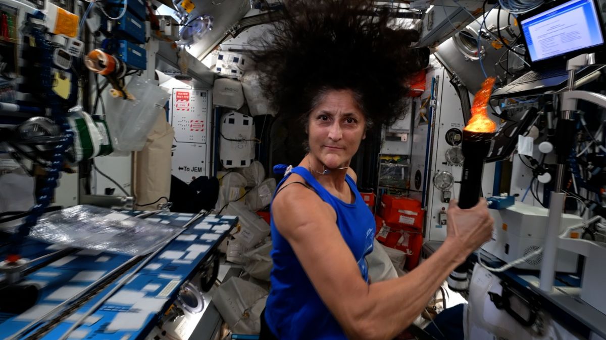 Podívejte se: Hry se přenesly i na oběžnou dráhu. Astronauti soutěží na ISS