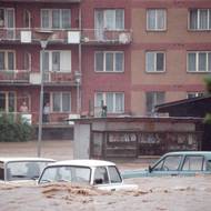 Krnov, sídliště Pod Cvilínem, červenec 1997. 