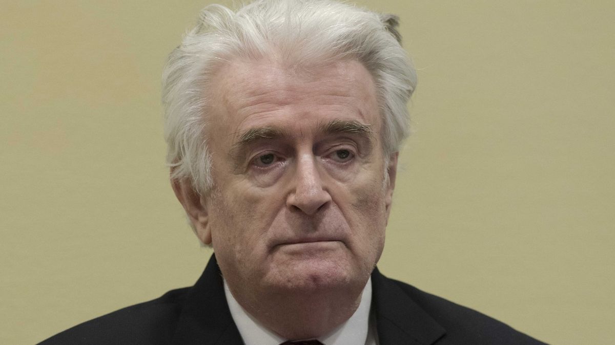 Karadžić si doživotní trest odpyká v Británii. Hrozí mu pomsta vězňů