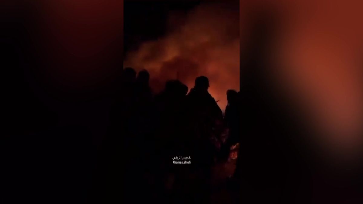 Video: Uprchlický tábor v Rafahu po večerním izraelském útoku