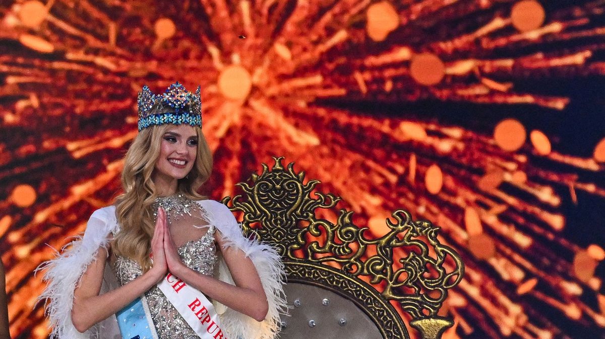 Vítězkou Miss World se stala Češka Krystyna Pyszková