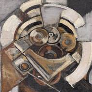 Detail Kupkova obrazu Conception / Danae (Početí)