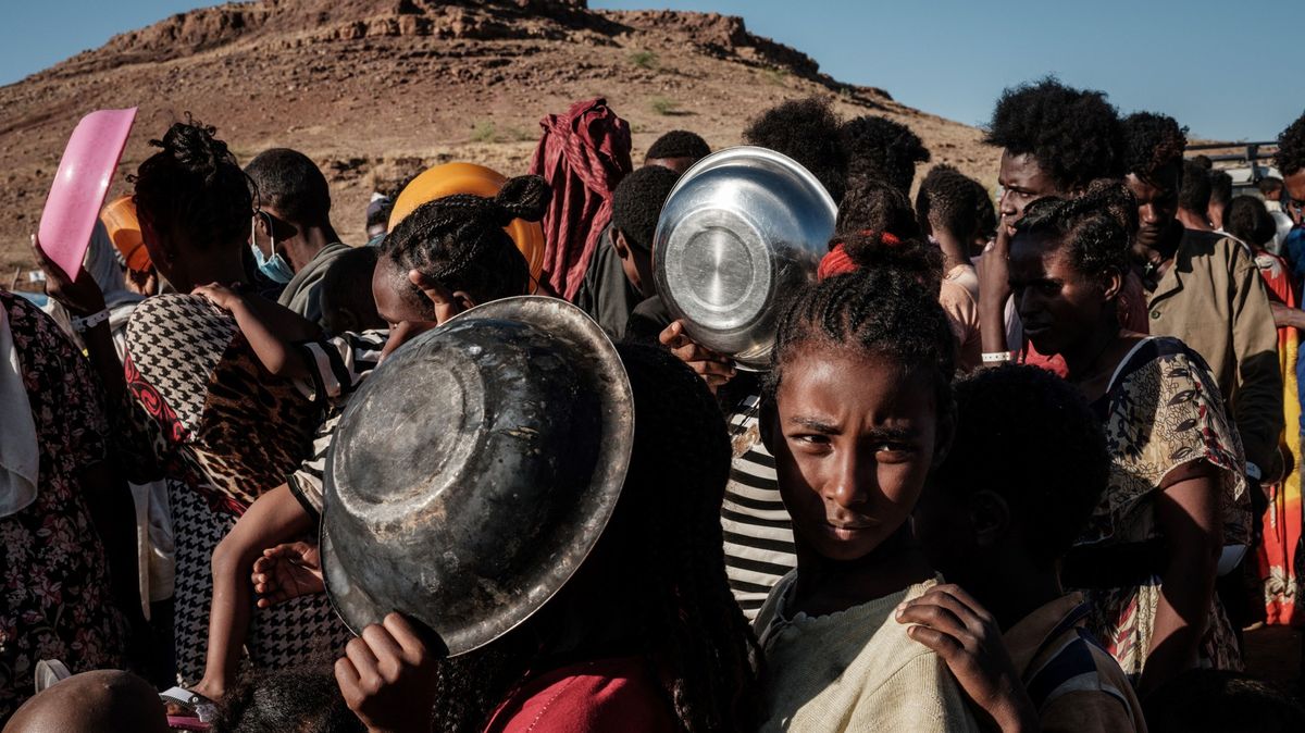33 000 dětí v Tigraji hrozí smrt hladem