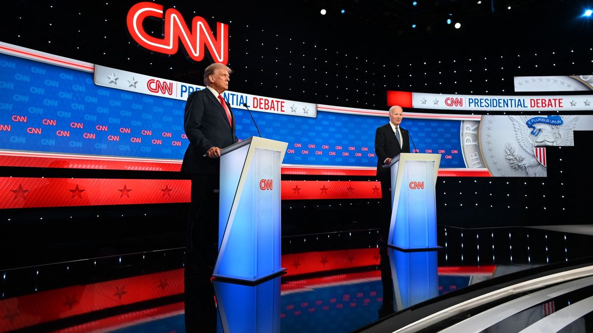 Trumpovy výmysly a unavený Biden. Pět momentů z první prezidentské debaty
