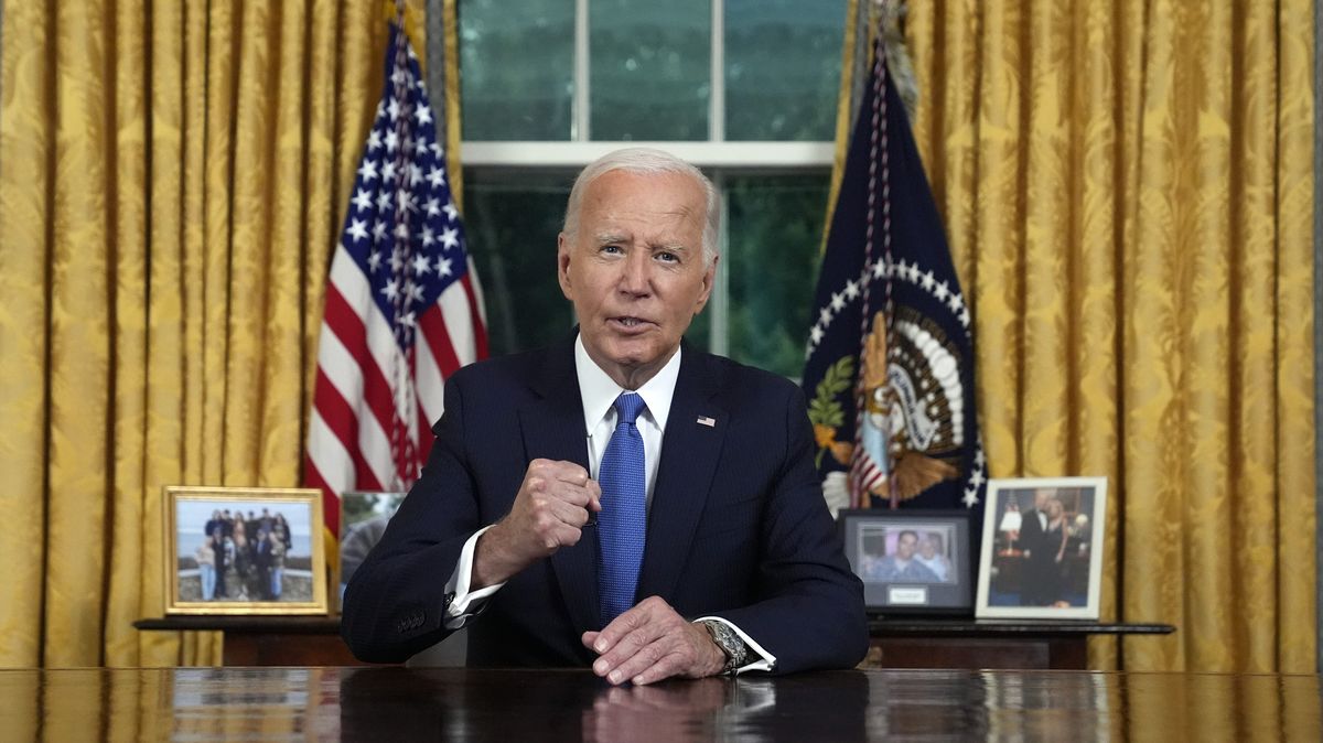 Osobní ambice stranou. Biden vysvětlil, proč ukončil kandidaturu