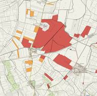 Arenberger - mapa pozemky katastr