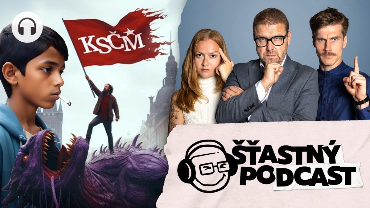 Šťastný podcast: Online komunismus přichází. Digitální revoluce s KSČM