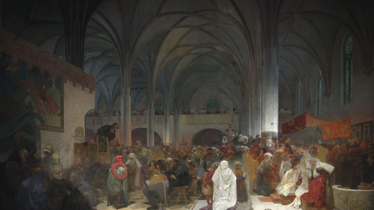 Slovanská epopej zůstane dalších pět let v Moravském Krumlově