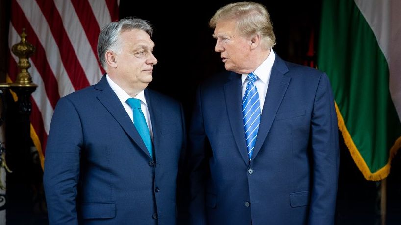 Vraťte se a přineste nám mír, prosil Orbán u Trumpa